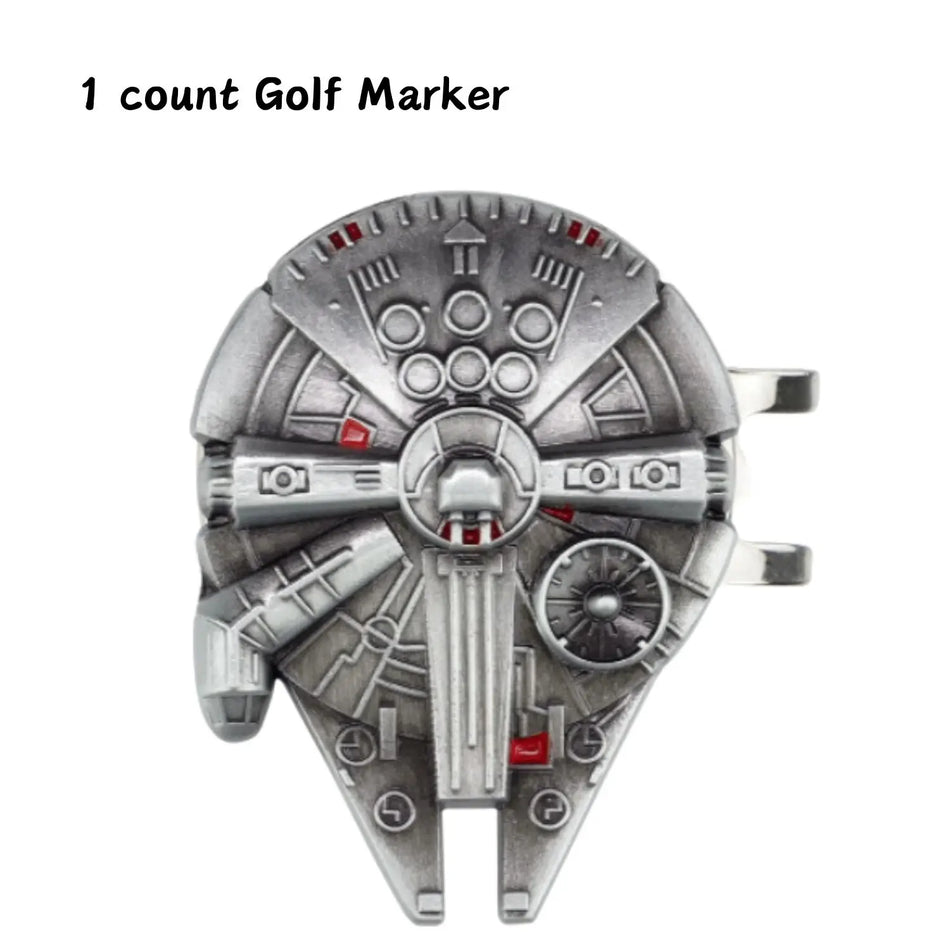 Premium Golf Ball Marker with a Standard Magnetic Hat Clip, Funny Golf Ball Marker Hat Clip for Men Women,Great Golf Accessories