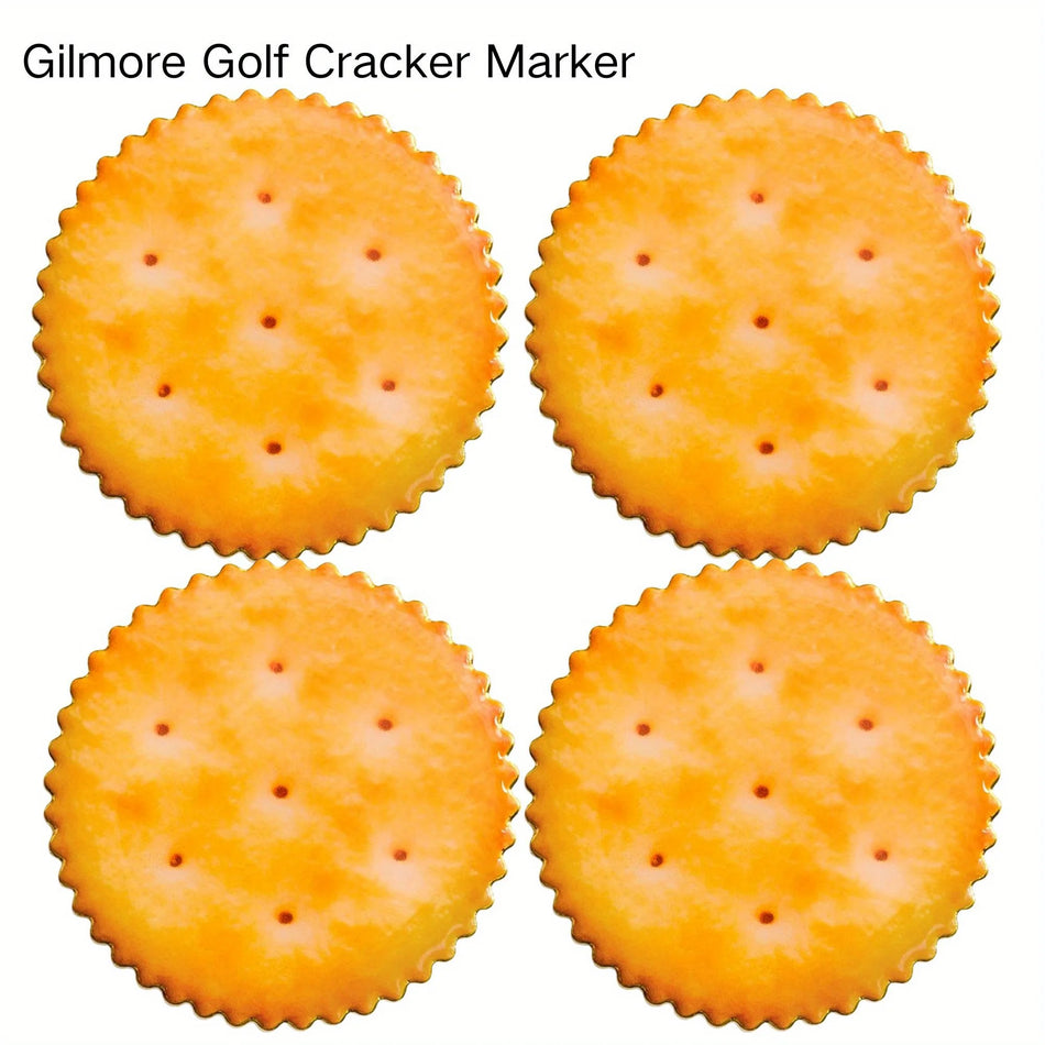 4-pack Gilmore Cracker Golf Ball Markers