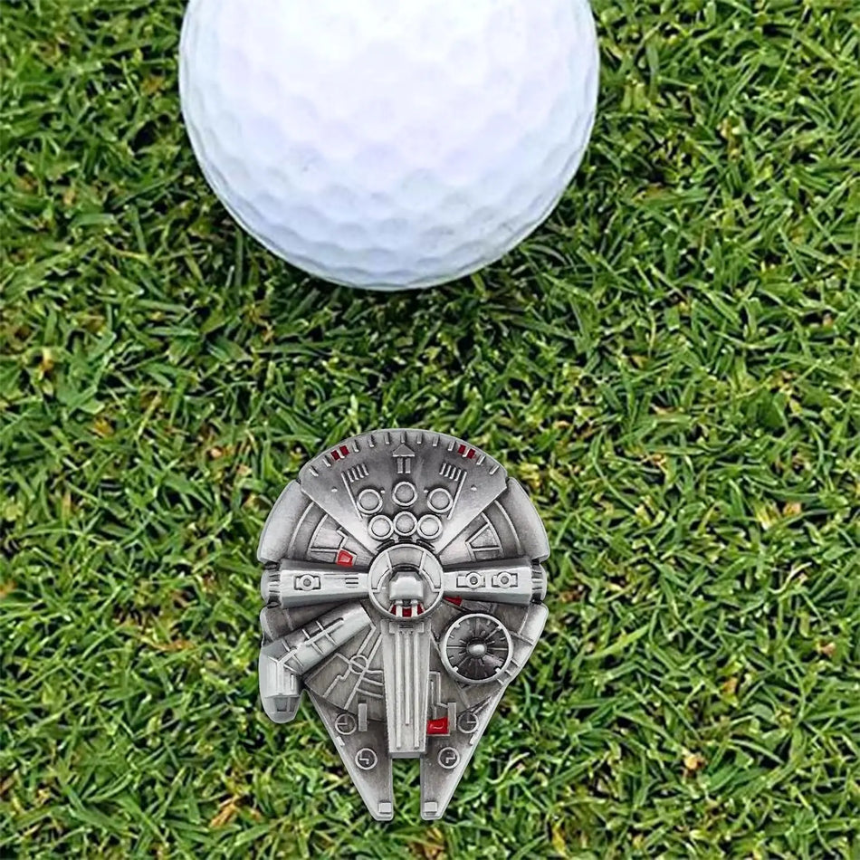 Premium Golf Ball Marker with a Standard Magnetic Hat Clip, Funny Golf Ball Marker Hat Clip for Men Women,Great Golf Accessories
