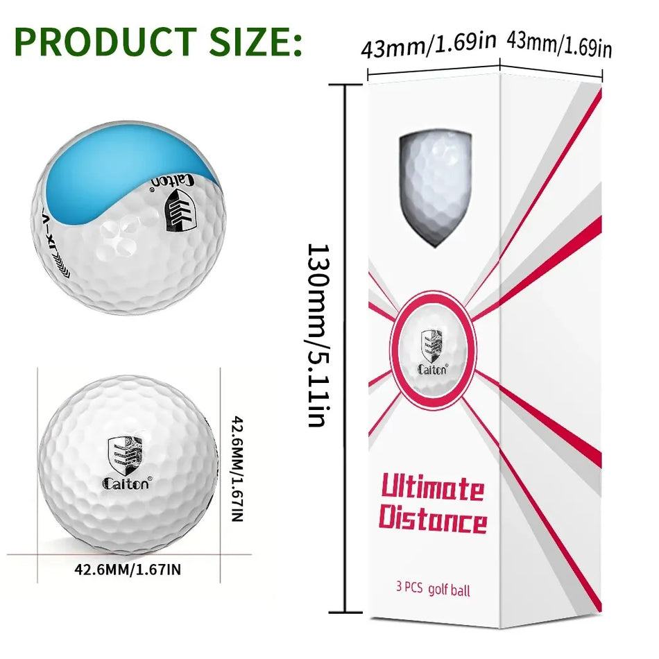 Long Flight Golf Balls with Soft Feel